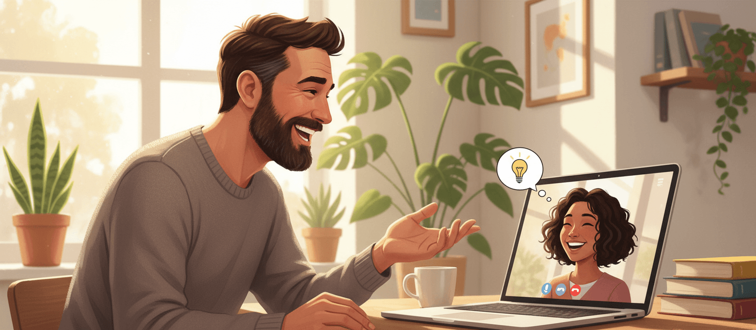 Virtual TEFL Tutoring Session